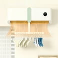thumbnail image 1 of Portable Folding Clothes Drying Rack Adjustable Space-Saving ABS | Travel Indoor Hanging Multifunctional Hotel Laundry Organizer | 1 Piece, 17x16 Inch, 1 of 6