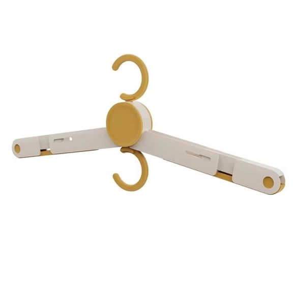 Portable Folding Clothes Hanger with Clips, Multi-Functional Drying Rack for Clothes and Shoes,Sturdy Travel Accessory C