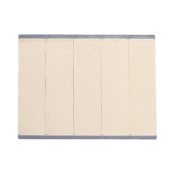 Portable Folding Cutting Board - Wheat Straw Chopping Mat for Travel & Camping | Space-Saving Kitchen Essential with Non-Slip Surface (11"x8")