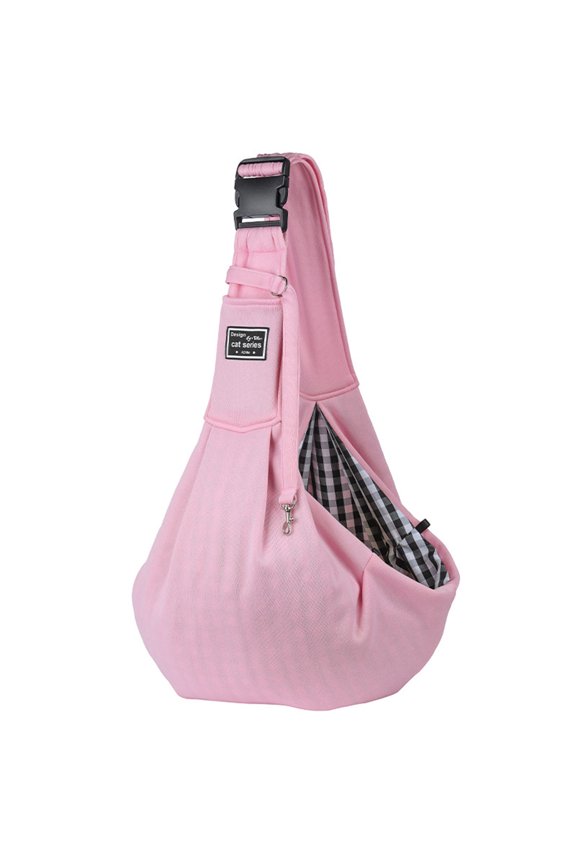 Portable Folding Dog Backpack for Travel and Outdoor Adventures with Secure Crossbody Design