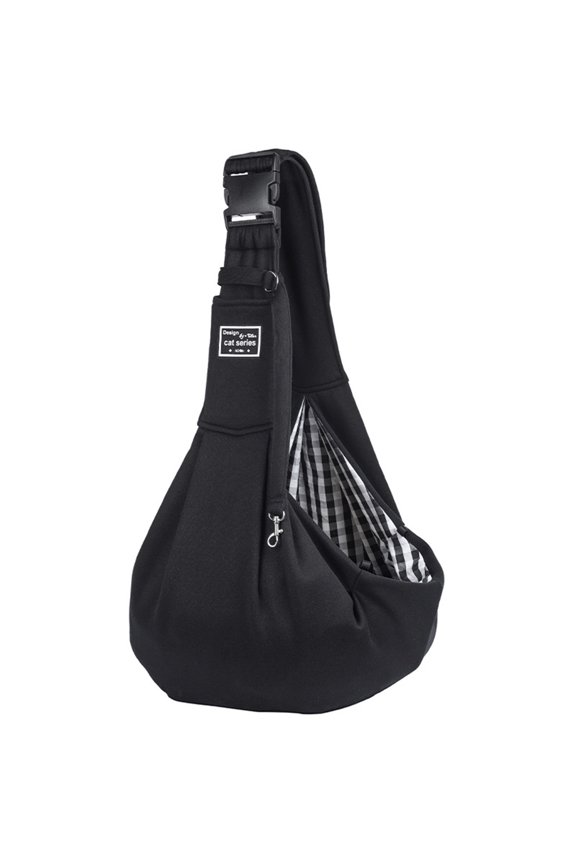 Portable Folding Dog Backpack for Travel and Outdoor Adventures with Secure Crossbody Design