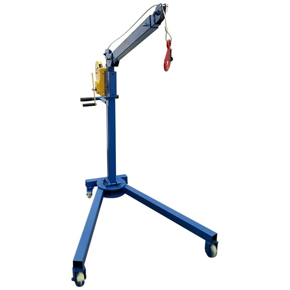 Portable Folding Elevator Hand Lift Elevator Hoist Small Folding Crane