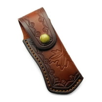 Portable Folding Knife Storage Sheath Pouches with Belt Loop Leathers Holsters Belt Pocket Knife Holder Durable