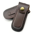 thumbnail image 1 of Portable Folding Knife Storage Sheath Pouches with Belt Loop Leathers Holsters Belt Pocket Knife Holder Durable, 1 of 6