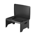 thumbnail image 1 of Portable Folding Lap Desk, Laptop Desk Travel Bed Table Tray, Breakfast Writing Bed Table, Serving Tray with Large Storage Activity Cushion Reading for Couch Sofa Floor Adults, 1 of 8