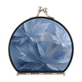 thumbnail image 1 of Portable Folding Mirror Compact Double Sided Travel Mirror Small Makeup Mirror Use Present for Women Glass Mapleleaves, 1 of 7