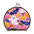 thumbnail image 1 of Portable Folding Mirror Compact Double Sided Travel Mirror Small Makeup Mirror Use Present for Women Pink Cute Halloween Ghosts Pattern, 1 of 7