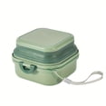 thumbnail image 1 of Portable Folding Pet Bowl with Lid, BPA-Free Travel Food Water Container, Outdoor Camping Feeding Dish for Dogs Cats, Green, 13.5 fl oz / 400 mL, 1 of 8