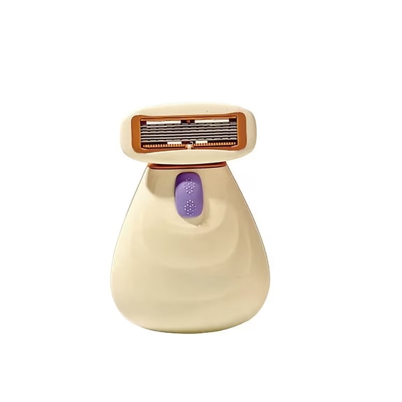 Portable Folding Razor - 6-Layer Disposable Blade for Effortless Hair Removal on Underarms, Arms, and Legs