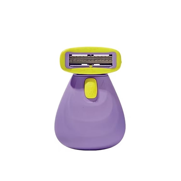 Portable Folding Razor for Effortless Hair Removal - 6-Layer Disposable Blade for Underarms, Arms, and Legs