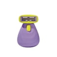 thumbnail image 1 of Portable Folding Razor for Safe and Painless Hair Removal - 6-Layer Disposable Shaving Blade for Underarm, Arm, and Leg Use, 1 of 1