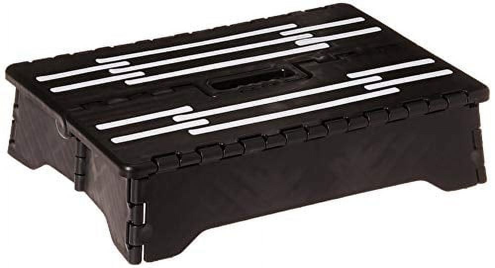 Foldable Bus Step Portable Wide Platform Folding Step with Safety Features - Walmart.com