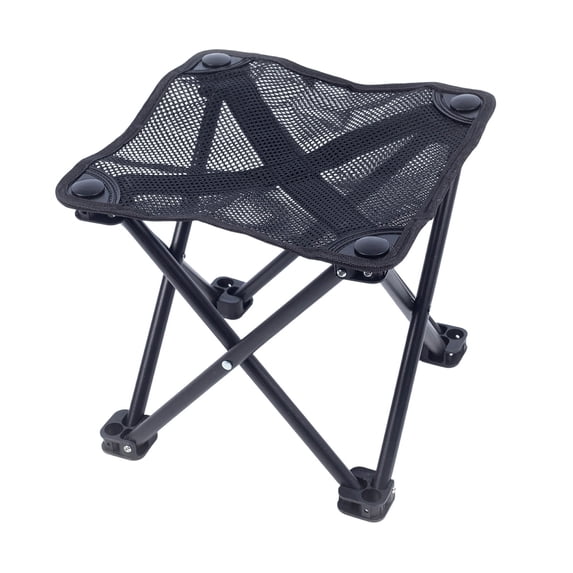 Portable Folding Stool Breathable Mesh Outdoor Fishing Camping Queuing Portable Chair Stool