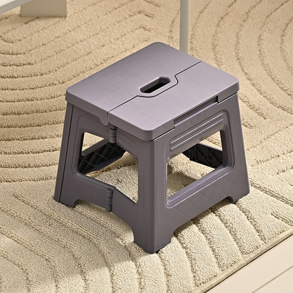 Portable Folding Stool, Folding Step Stool for Adults, Ultras-Light Fishing Chair, Non-Slip Step Stool with Handle, Outdoor Folding Camping Stool, Portable Beach Chair Camping Party Stool