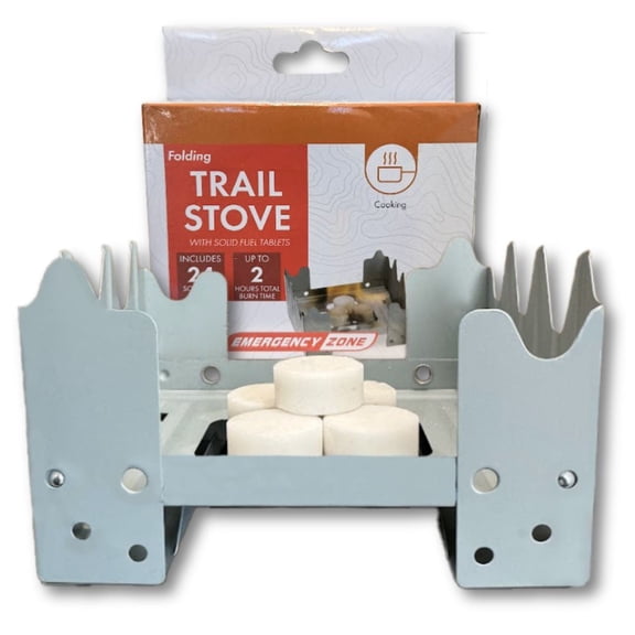 Portable Folding Stove with 24 Fuel Tablets