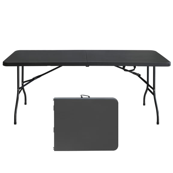 Portable Folding Table - High - Quality Steel Structure - Used in Camping and Parties / Count on a sturdy table