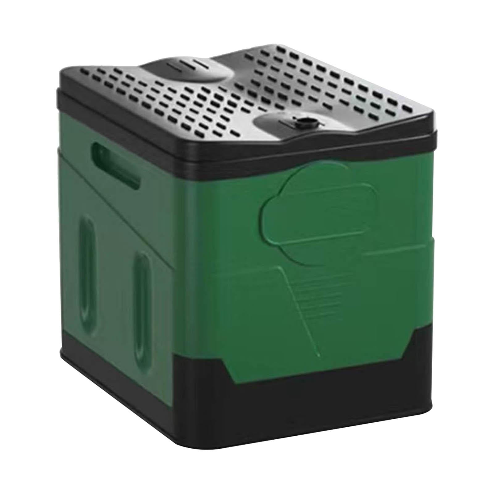 Portable Folding Toilet Commode Potty Bucket Toilet Seat with Lid