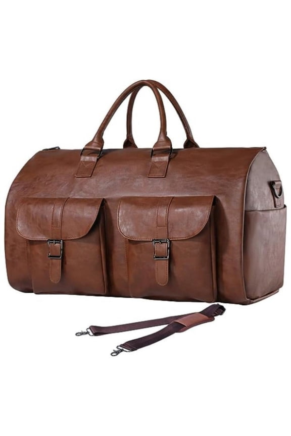 Portable Folding Travel Bag for Men and Women Garment Bag Outdoor Gym Bag Multi-Functional Overnight Luggage Bag