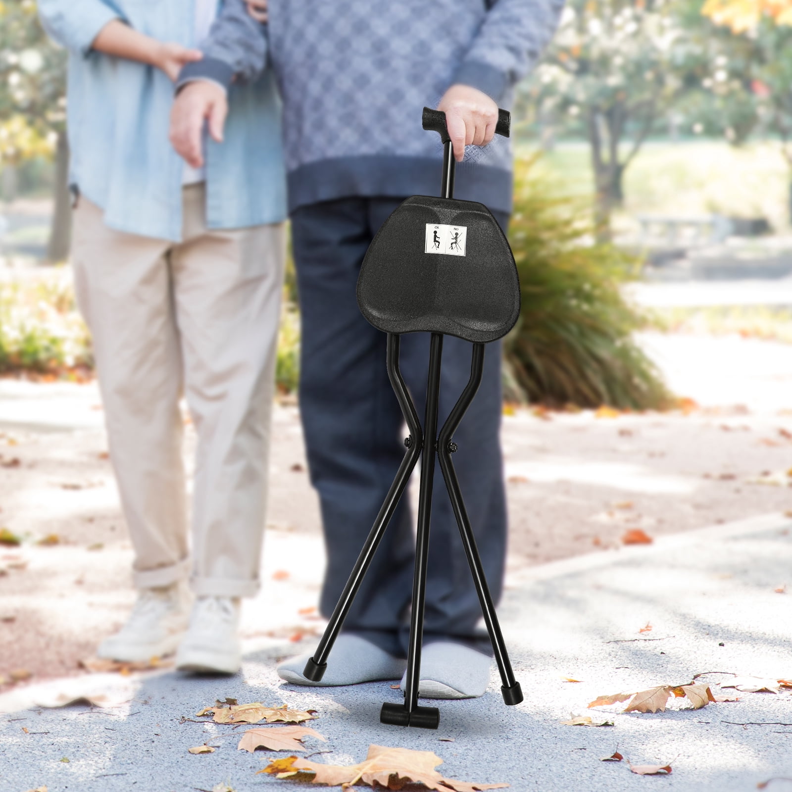 Walking Cane For Women Foldable Lightweight Cane Seat ,Walking Cane ...