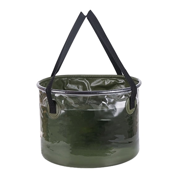 Portable Folding Water Bucket 20L/30L Capacity PVC For Hiking
