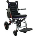thumbnail image 1 of Portable Folding Wheelchair, wheelchairs for Adults，Wheelchair，Transport Wheelchair Lightweight Foldable，Portable Travel Transport Chair for Adults and Seniors (12 inch PU Rear Wheels), 1 of 6