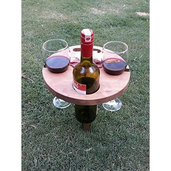 Portable Folding Wood Cocktail Table