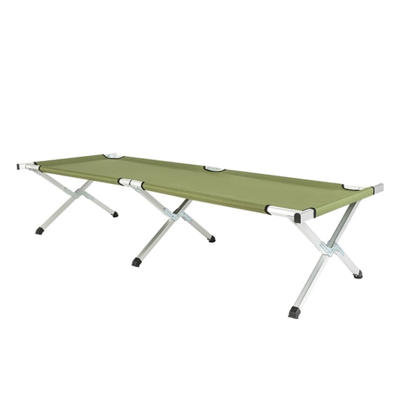 Portable Folding c, Heavy Duty Sleeping Cot Bed with Carry Bag, Travel Camp Cots Portable Sleeping Bed for Outdoor Home Office Army Green