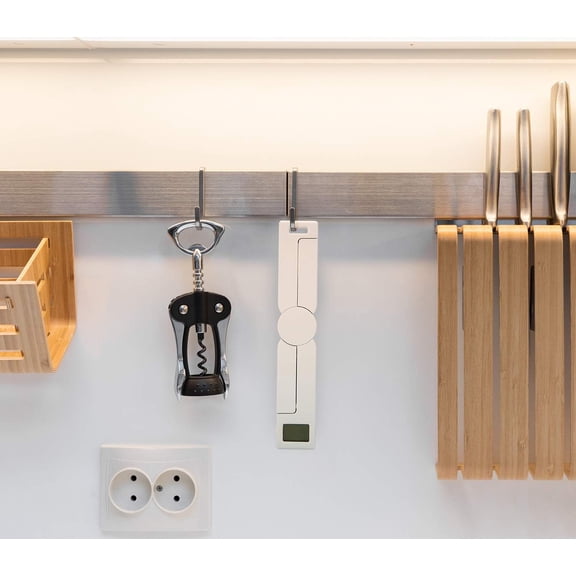 Portable Food Scale, Folding Digital Kitchen Scale, Collapsible Pocket Scale for Grams and Ounces