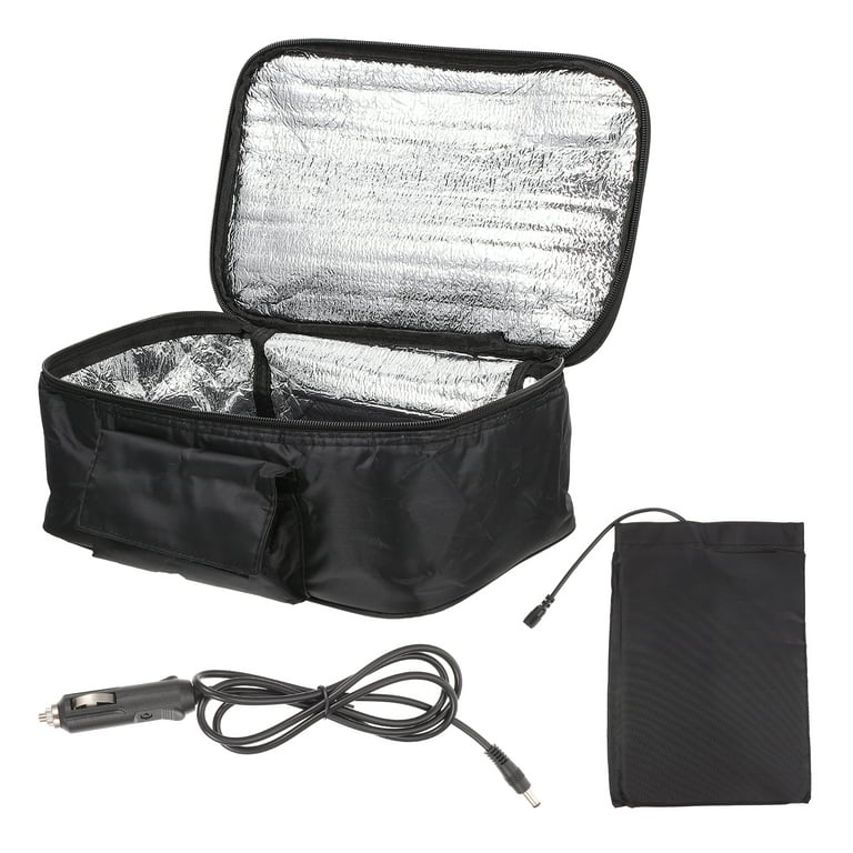 12V Car Portable Food Heating Lunch Box Electric Heater Warmer Bag For  Trucks