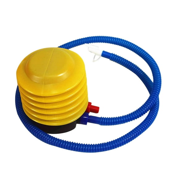 Portable Foot Air Pump with Hose, Labor-Saving Inflator for Sports Mattress, Boat, Exercise Ball, Balloon