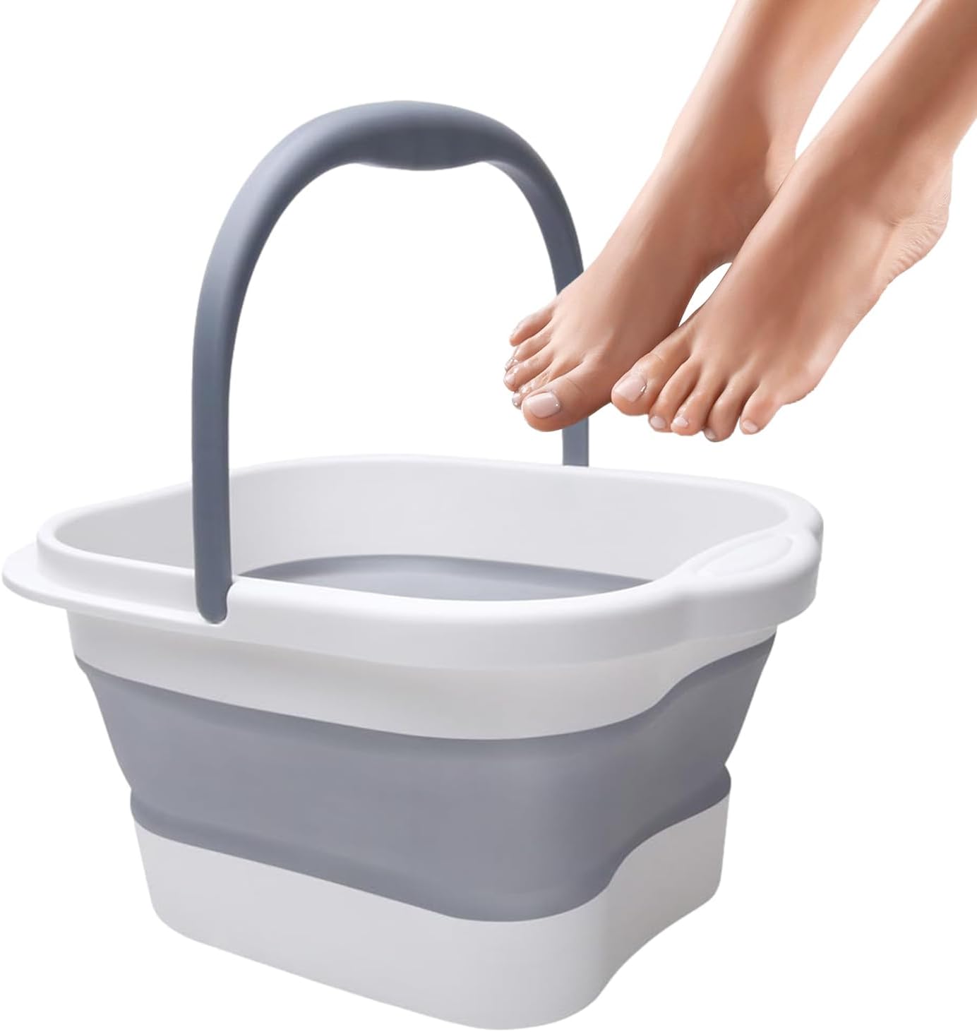 Portable Foot Bath 15l Foot Wash Basin Feet Soaking Tub Foldable Foot Spa Bucket Portable