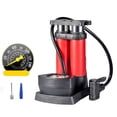 thumbnail image 1 of Portable Foot Pedal Pump With Meter Quick Air Pump Motorcycle Inflator, 1 of 5