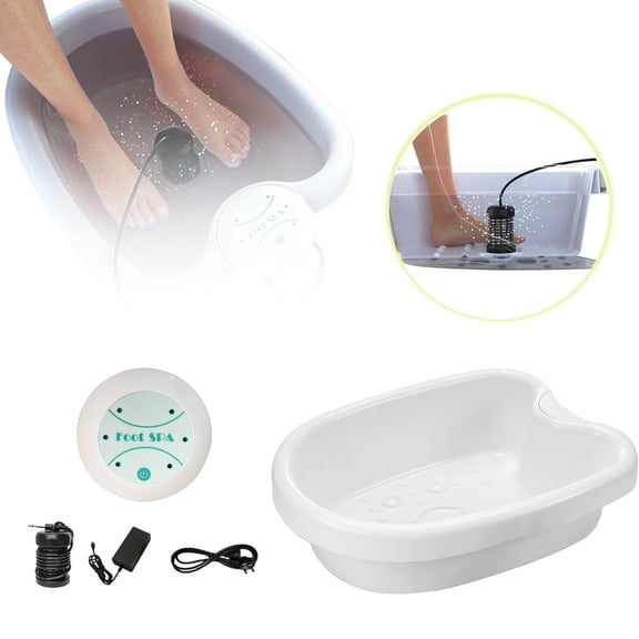 Portable Foot Spa Machine Upgraded Home Foot Massager With Hydrogen Water System For Ultimate Relaxation Heavy Duty Foot Bath Soaker Suitable For All Foot Baths