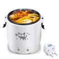 thumbnail image 1 of Portable For Car Truck Home Pot Cooking Soup Porridge Electric Rice Cooker 12V 24V 220V MultiCooker Rice Cookers 220V FOR HOME, 1 of 8