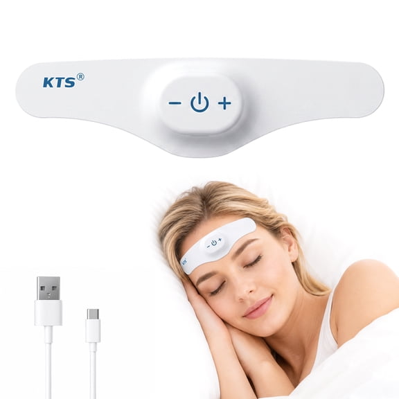 Portable Forehead Relax Headband, Lightweight Wearable Calming Device for Better Rest, Rechargeable Daily Stress Relief Head Wrap for Home Travel Use