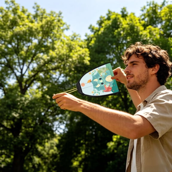 Portable Frameless Pocket Slingshot Kite 9.84" Multiple Cartoon Dinosaur Elephant Shark Prints, Easy-Fly Hand Elastic Mini Kite for Beach Backyard Outdoor Leisure Activities