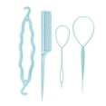 thumbnail image 1 of Portable French Braid Tool Loop Tail Comb Set Pin Tail Braiding Combs Hair Styling Tool, 1 of 4