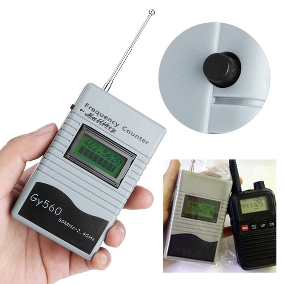 Portable Frequency Counter GY560 50Mhz To 2.4Ghz Portable Frequency Counter Frequency Measuring Tool For Car Boat