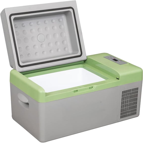 Portable Fridge 12 Refrigerator 21 Quart Freezer for Fishing, Camping, RV, , Boat-12/24V DC