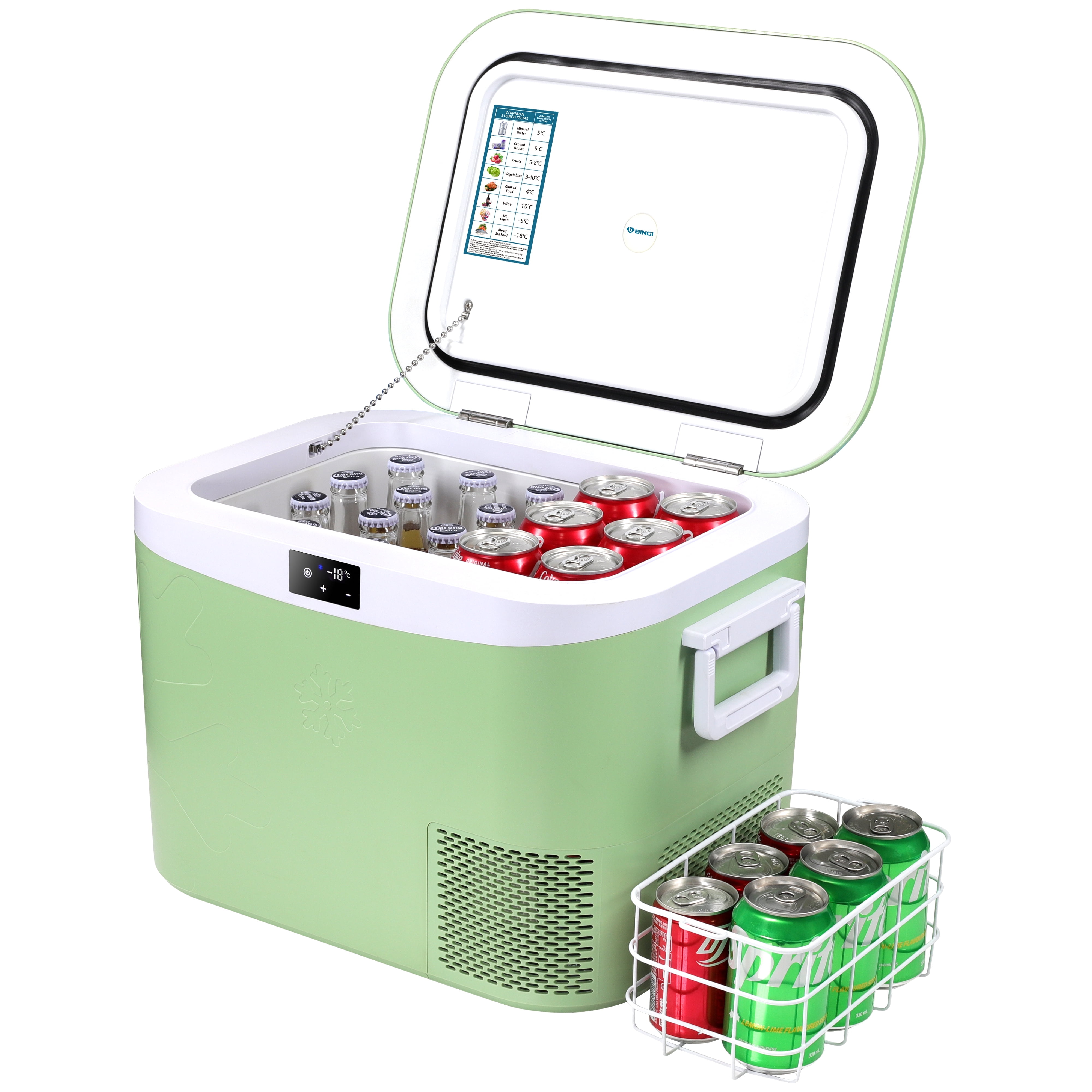 Portable Fridge 19 QT(18 Liter) 12 Volt Fridge Car Freezer