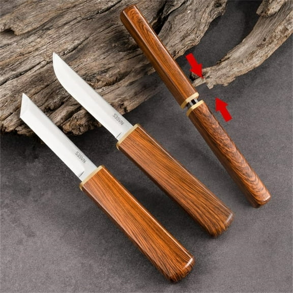 Portable Fruit Knife Set,Dragon and Phoenix Double Blade Set,Household Versatile Fruit and Vegetable Cutting Tool,Suitable for Home,Hotel,Camping and Picnic