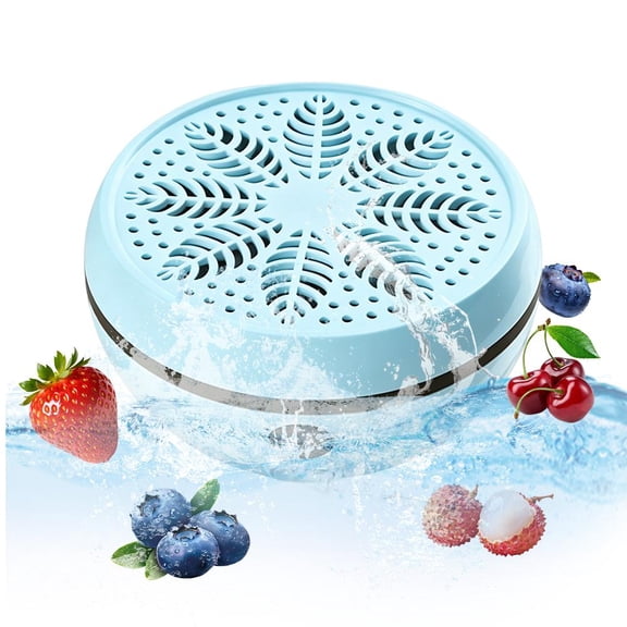 Portable Fruit and Vegetable Cleaner,Fruit and Vegetable Washing Machine,Food Purifier with Electrolysis Technology,Waterproof Fruits Cleaner Device For Veggie Grains Rice Meat Seafood