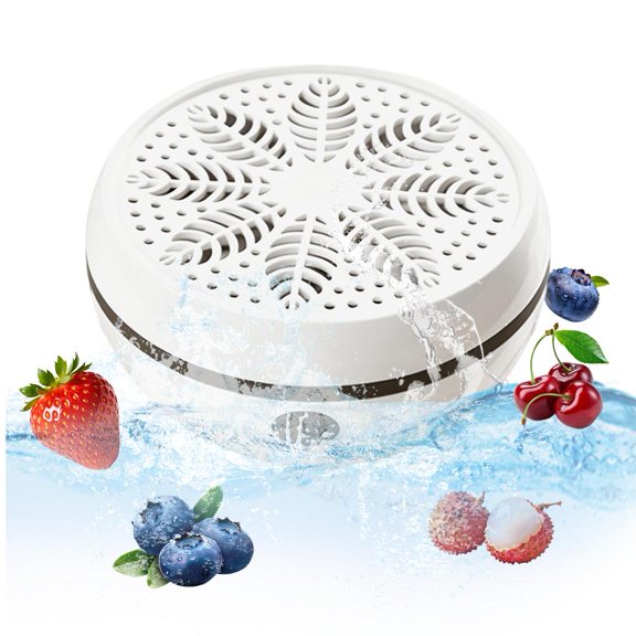 Portable Fruit and Vegetable Cleaner,Fruit and Vegetable Washing Machine,Food Purifier with Electrolysis Technology,Waterproof Fruits Cleaner Device For Veggie Grains Rice Meat Seafood