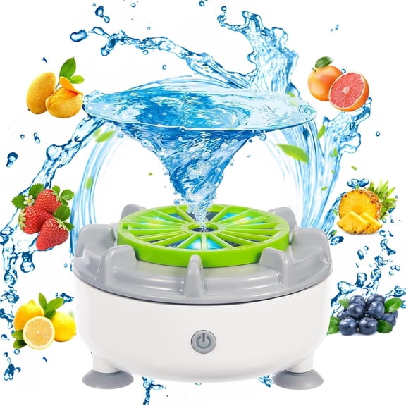 Portable Fruit & Vegetable Cleaning Machine - USB Rechargeable Produce Purifier with Electrolysis Technology, Deep Cleaner for Fruits, Veggies & Meat, Compact Kitchen Gadget