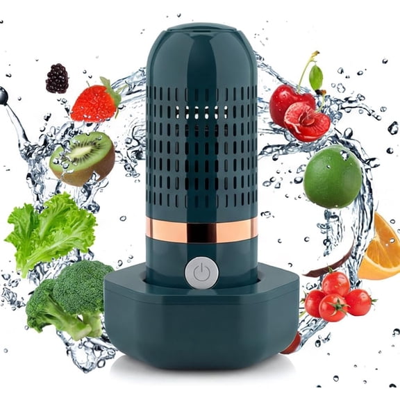 Portable Fruit and Vegetable Washing Machine, 2026 New Fruit and Vegetable Cleaner, IPX7 Waterproof Food Washer for Fruits, Veggies, Meat, Rice & Utensils