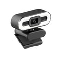 thumbnail image 1 of Portable Full HD 1080P 2K 4K Webcam PC Laptop Auto  Webcam Live Streaming Flexible with Microphone Live Broadcast withLight, 1 of 2