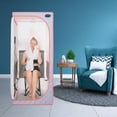 thumbnail image 1 of Portable Full Size Grey Infrared Sauna tent–Personal Home Spa, with Infrared Panels, 1 of 4