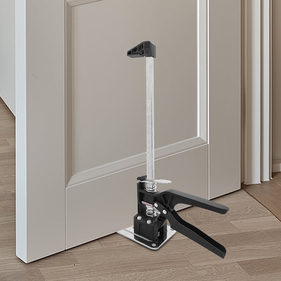Portable Furniture Lifting Device 38cm, Heavy Duty Furniture Lifter with Hook, Static Load 242-485lbs Dynamic Load 198-220lbs, for Lifting Sofa Door Tile, Orange