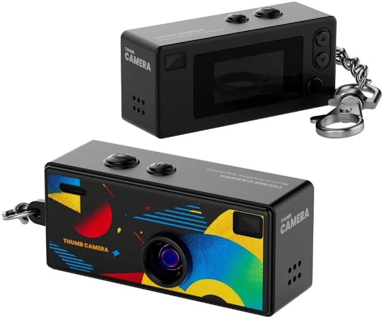 G6 THUMB CAMERA 3個セット Portable G6 Thumb Camera,Retro Design 0.96-inch Vintage Mini