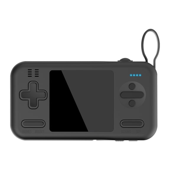 Portable Game Console - Handheld Gaming Device with 416 Built-in Games, 8000mAh Power Banks, 2.8" LCD Screen, Mobile Phone Charging for Travel, Gifts